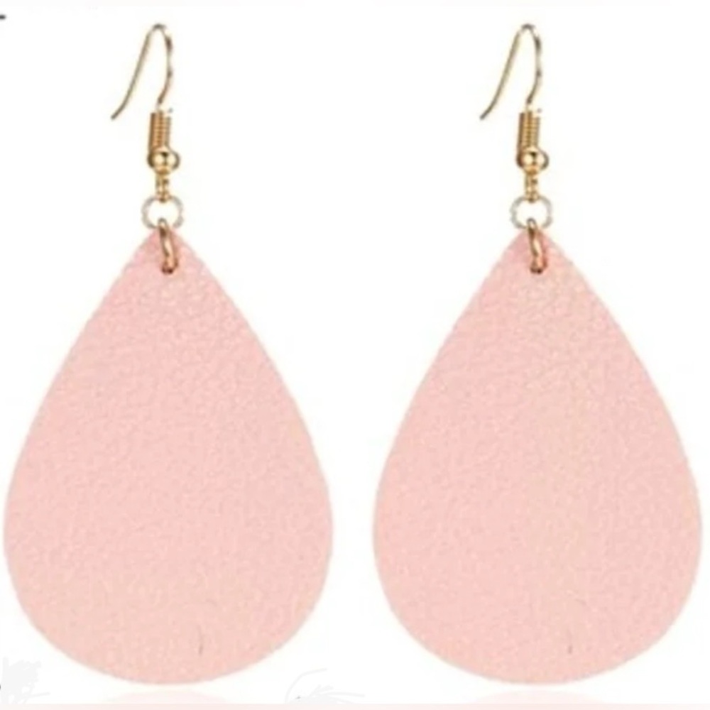 NEW Teardrop Drop Dangle Earrings - Multiple Colors Available! Red Purple Pink - Picture 3 of 6